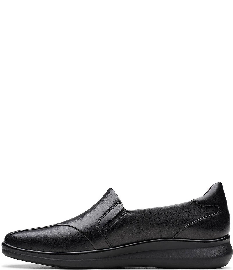 Clarks Artisan Lynell Edge Leather Slip-Ons