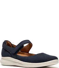 Clarks Artisan Lynell Strap Nubuck Suede Mary Janes