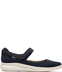 Clarks Artisan Lynell Strap Nubuck Suede Mary Janes