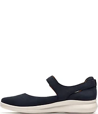 Clarks Artisan Lynell Strap Nubuck Suede Mary Janes
