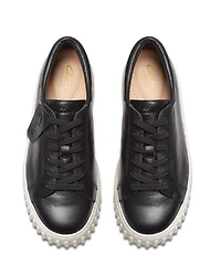 Clarks Signature Mayhill Walk Leather Platform Sneakers