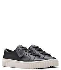Clarks Signature Mayhill Walk Leather Platform Sneakers