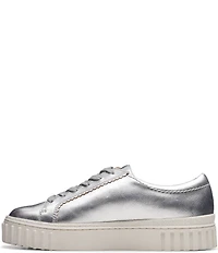 Clarks Signature Mayhill Walk Leather Platform Sneakers