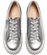 Clarks Signature Mayhill Walk Leather Platform Sneakers