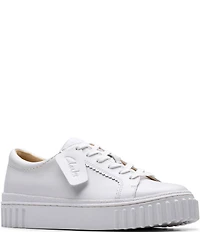 Clarks Signature Mayhill Walk Leather Platform Sneakers