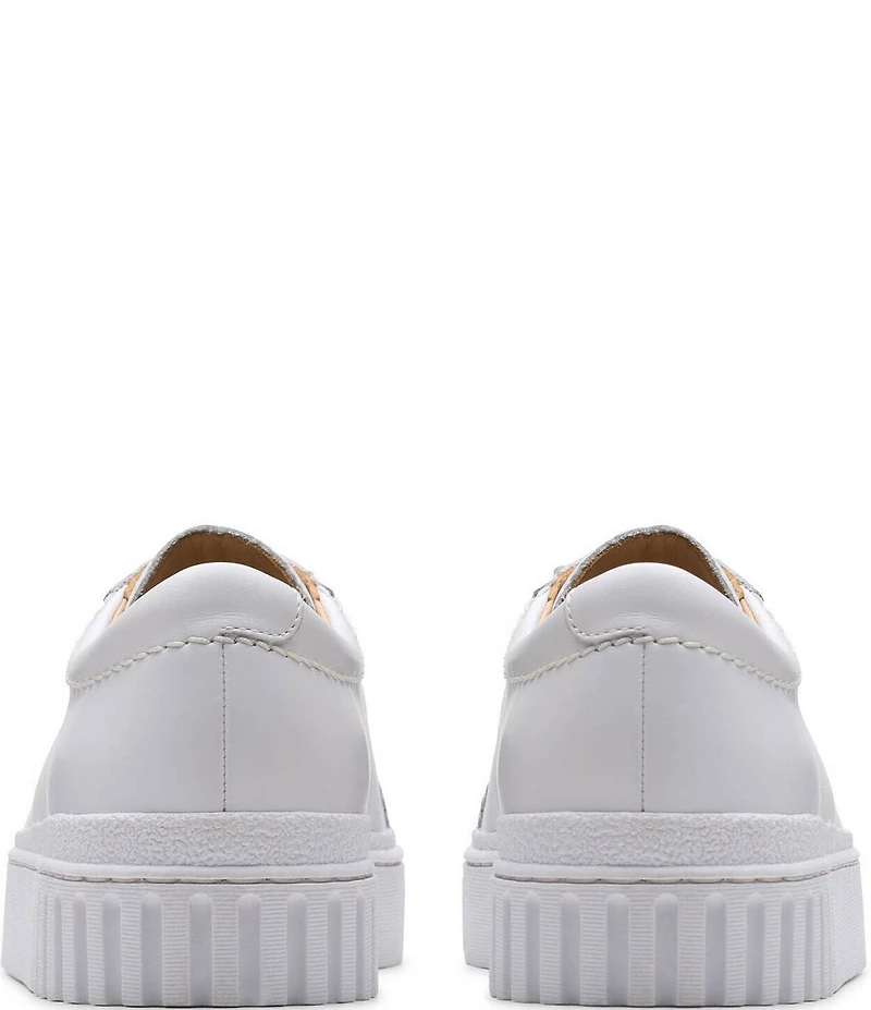 Clarks Signature Mayhill Walk Leather Platform Sneakers