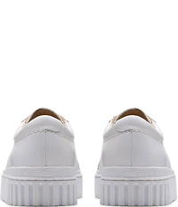 Clarks Signature Mayhill Walk Leather Platform Sneakers