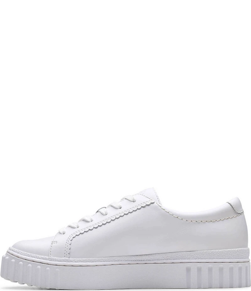 Clarks Signature Mayhill Walk Leather Platform Sneakers