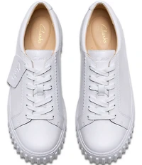 Clarks Signature Mayhill Walk Leather Platform Sneakers