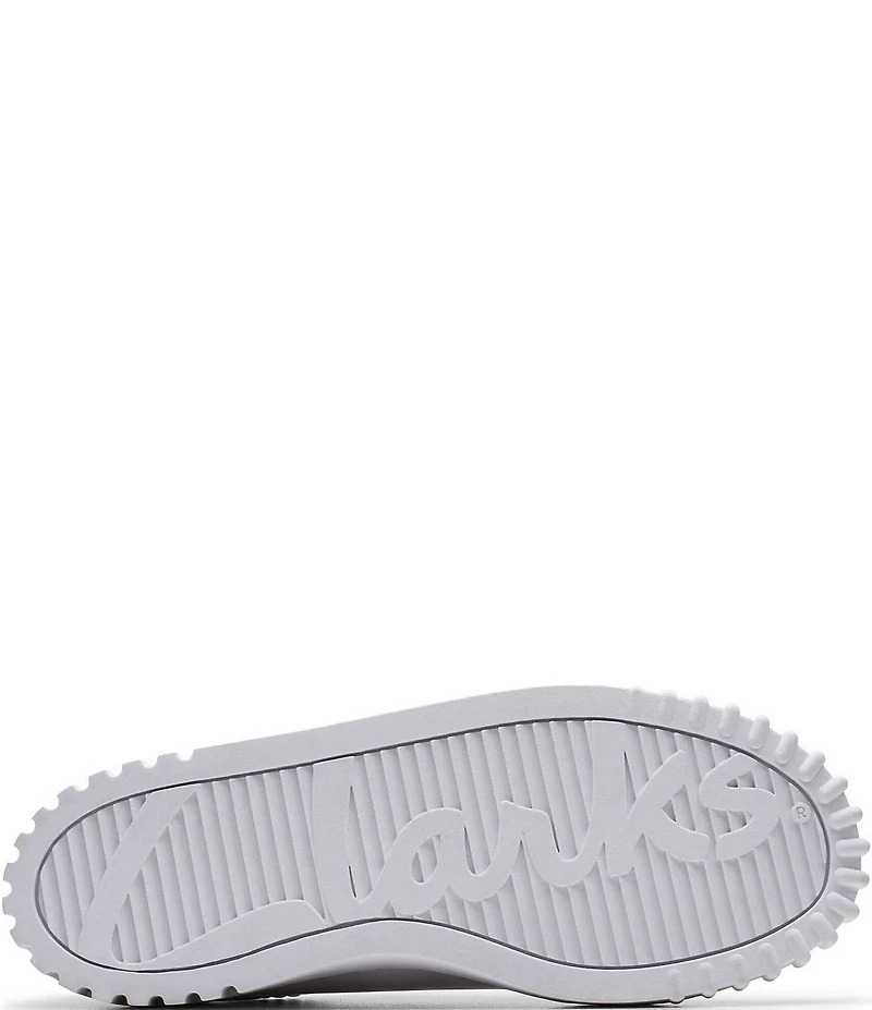 Clarks Signature Mayhill Walk Leather Platform Sneakers