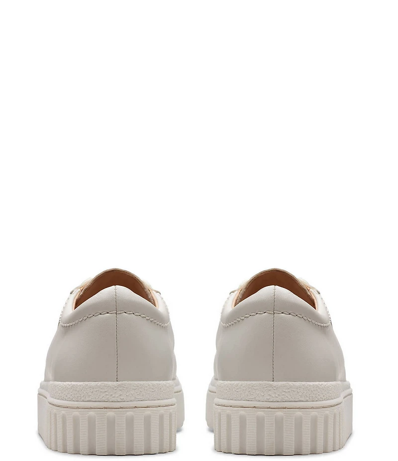 Clarks Signature Mayhill Walk Leather Platform Sneakers