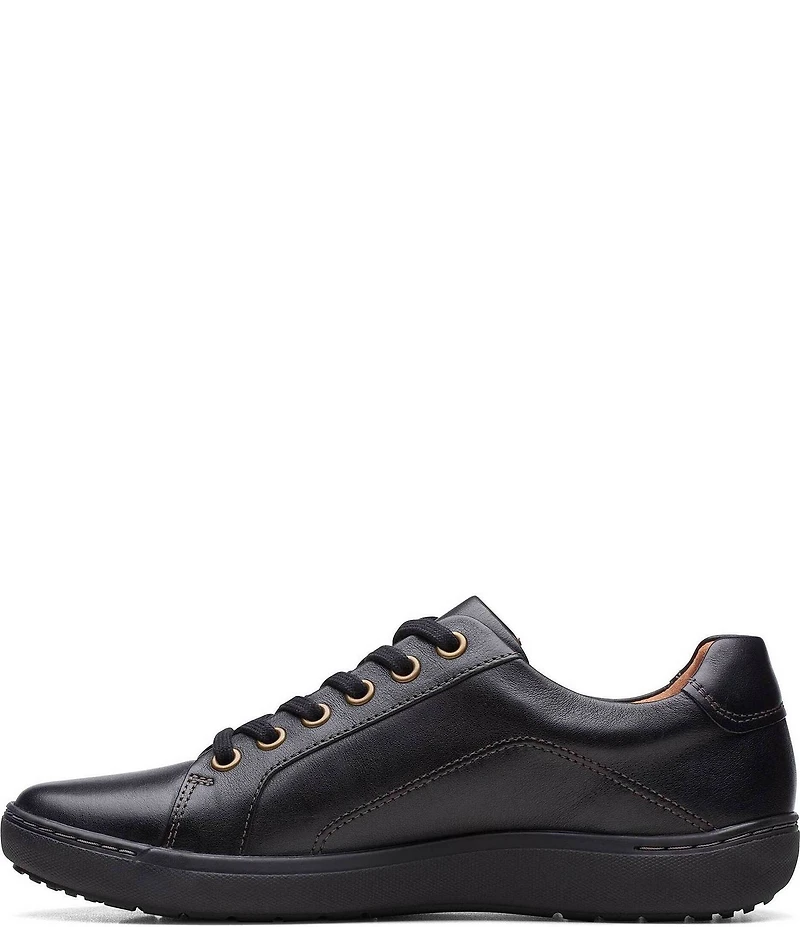 Clarks Artisan Nalle Lace Leather Zip Sneakers