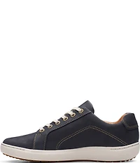 Clarks Artisan Nalle Nubuck Suede Side Zip Lace-Up Sneakers