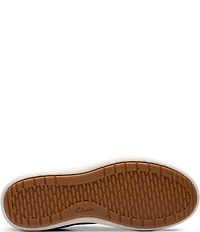 Clarks Artisan Nalle Nubuck Suede Side Zip Lace-Up Sneakers