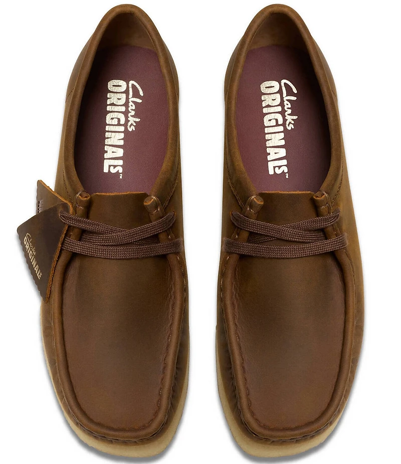 Clarks Original Wallabee Leather Moc-Toe Oxfords