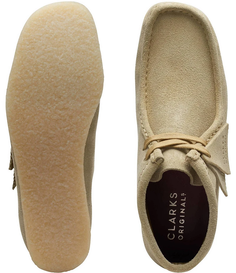 Clarks Original Wallabee Suede Chukka Booties
