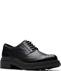 Clarks Signature Orinoco 3 Derby Leather Brogue Oxfords