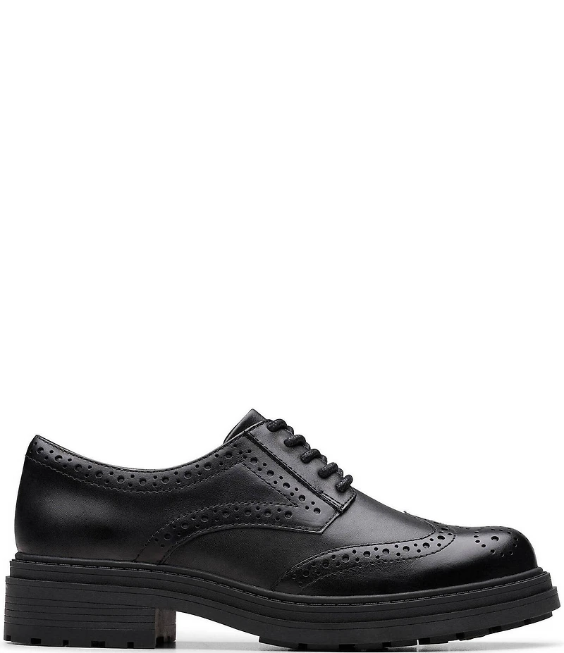 Clarks Signature Orinoco 3 Derby Leather Brogue Oxfords