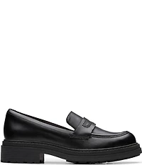 Clarks Signature Orinoco3 Edge Leather Penny Loafers