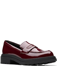 Clarks Signature Orinoco3 Edge Patent Leather Penny Loafers