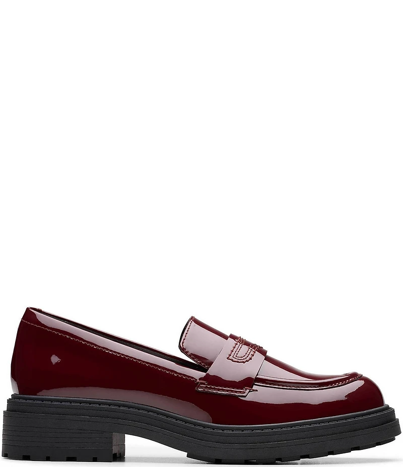 Clarks Signature Orinoco3 Edge Patent Leather Penny Loafers