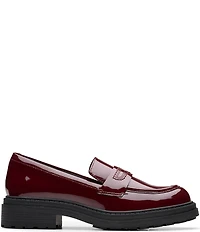 Clarks Signature Orinoco3 Edge Patent Leather Penny Loafers