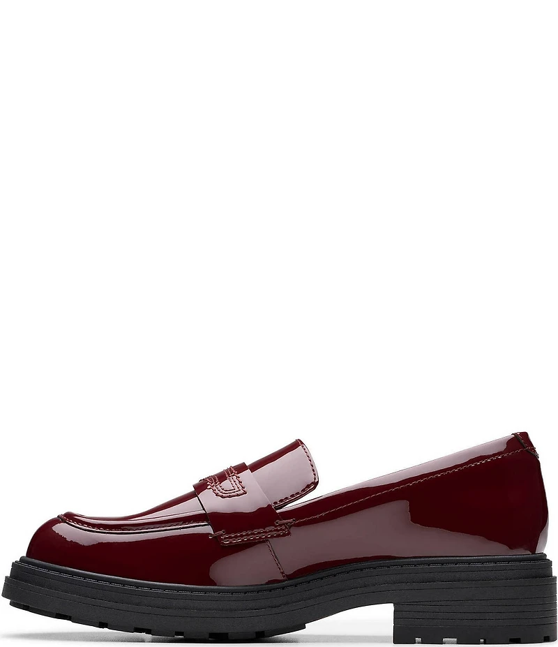 Clarks Signature Orinoco3 Edge Patent Leather Penny Loafers