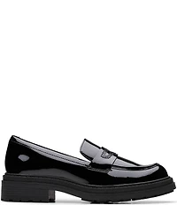 Clarks Signature Orinoco3 Edge Patent Leather Penny Loafers