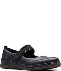 Clarks Artisan Orlene Jane Leather Ballerina Mary Janes