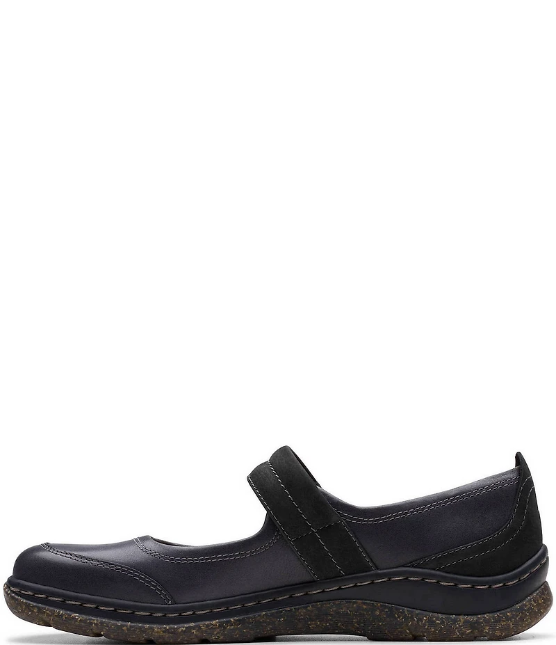 Clarks Artisan Orlene Jane Leather Ballerina Mary Janes