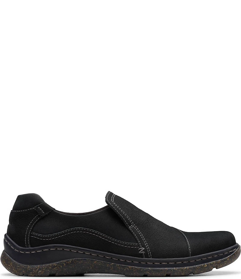 Clarks Artisan Orlene Slip Leather Slip On Sneakers