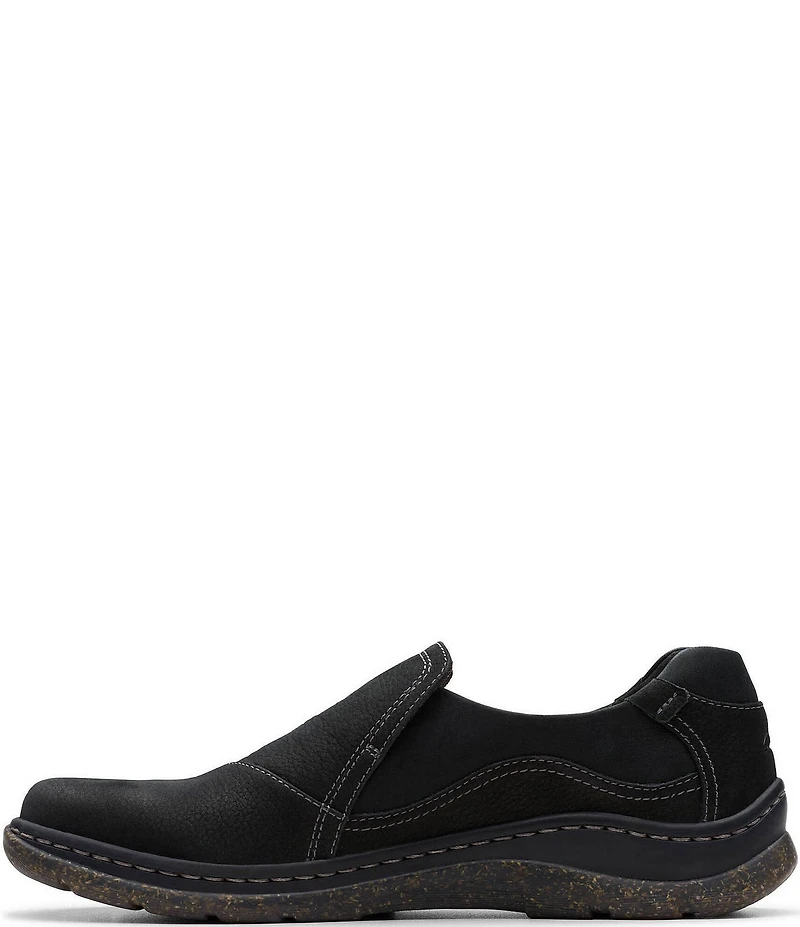 Clarks Artisan Orlene Slip Leather Slip On Sneakers