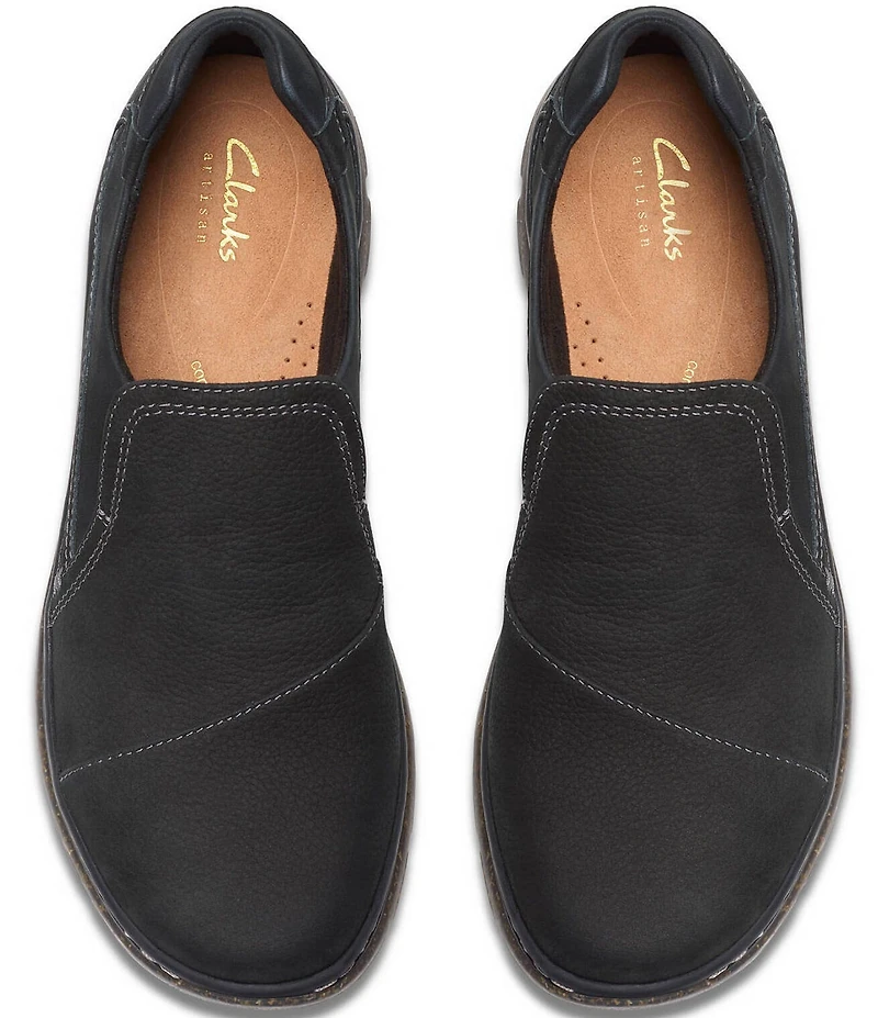 Clarks Artisan Orlene Slip Leather Slip On Sneakers