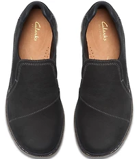 Clarks Artisan Orlene Slip Leather Slip On Sneakers