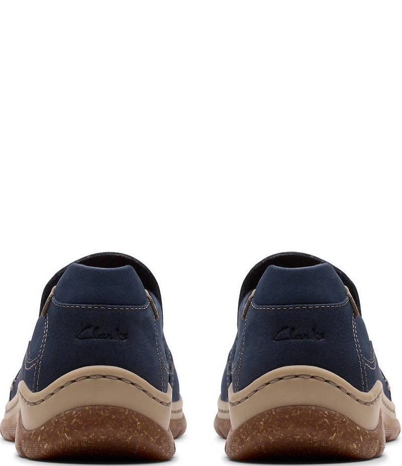 Clarks Artisan Orlene Slip Nubuck Suede Slip On Sneakers