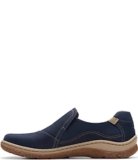 Clarks Artisan Orlene Slip Nubuck Suede Slip On Sneakers