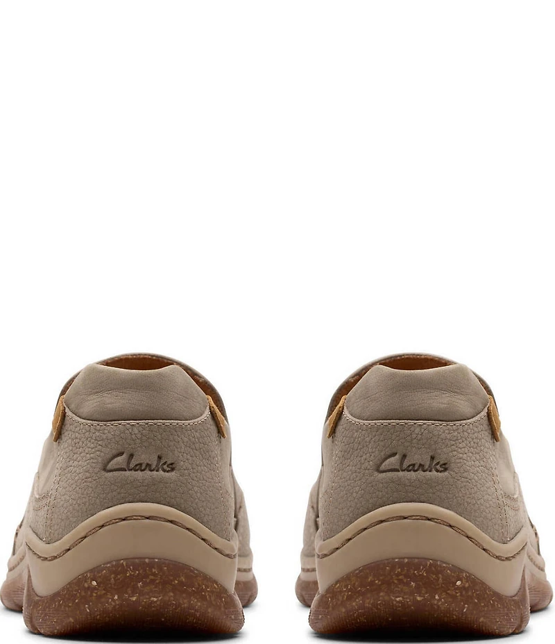 Clarks Artisan Orlene Slip Nubuck Suede Slip On Sneakers