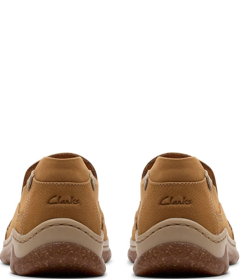 Clarks Artisan Orlene Slip Nubuck Suede Slip On Sneakers