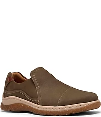 Clarks Artisan Orlene Slip Nubuck Suede Slip On Sneakers