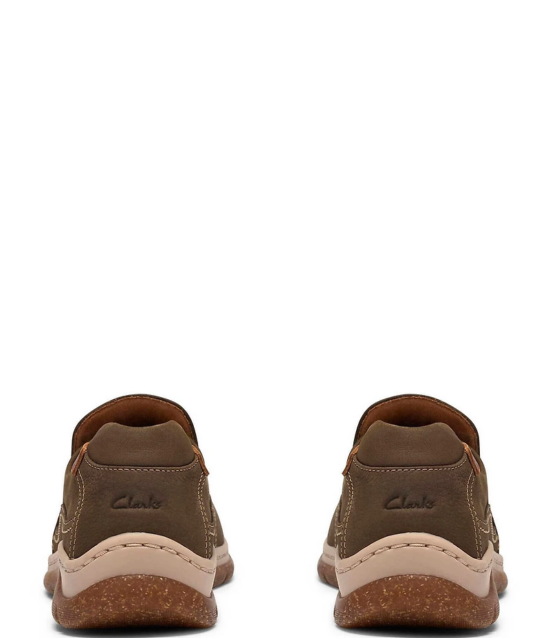 Clarks Artisan Orlene Slip Nubuck Suede Slip On Sneakers