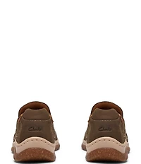 Clarks Artisan Orlene Slip Nubuck Suede Slip On Sneakers