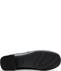 Clarks Signature Daiss 30 Shine Patent Leather Double Strap Mary Jane Pumps