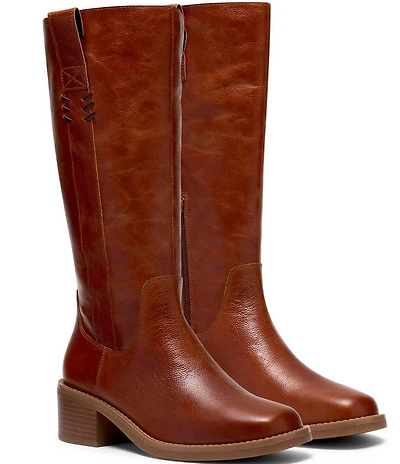 Clarks Signature Digby Ranch Leather Tall Boots
