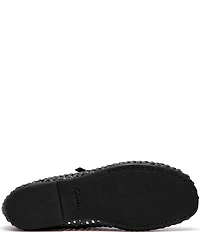Clarks Signature Livia Sky Woven Mary Jane Ballet Flats