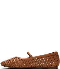 Clarks Signature Livia Sky Woven Mary Jane Ballet Flats
