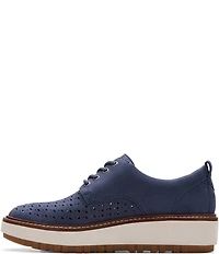 Clarks Signature Orianna Move Nubuck Perforated Oxfords