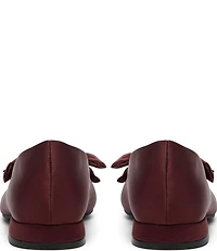 Clarks Signature Sensa 15 Bella Satin Pointed Toe Jeweled Bow Pumps