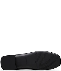 Clarks Signature Ubree 15 Poppy Patent Leather Bow Detail Cap Toe Ballet Flats