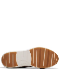Clarks Signature Tivoli Leather Side Zip Wedge Sneakers