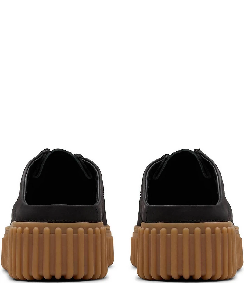 Clarks Torhill Nubuck Mules